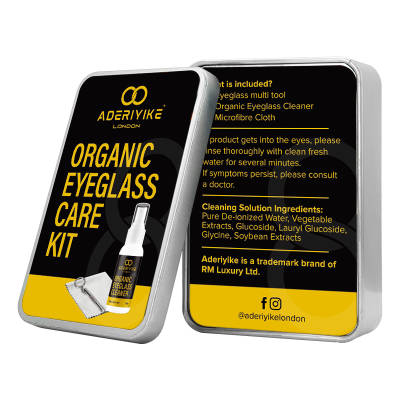 Organic Eyeglass Cleaner Care Kit