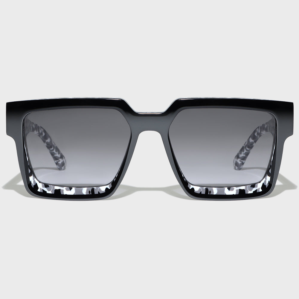 Leopard Maxi Pose Square Sunglasses