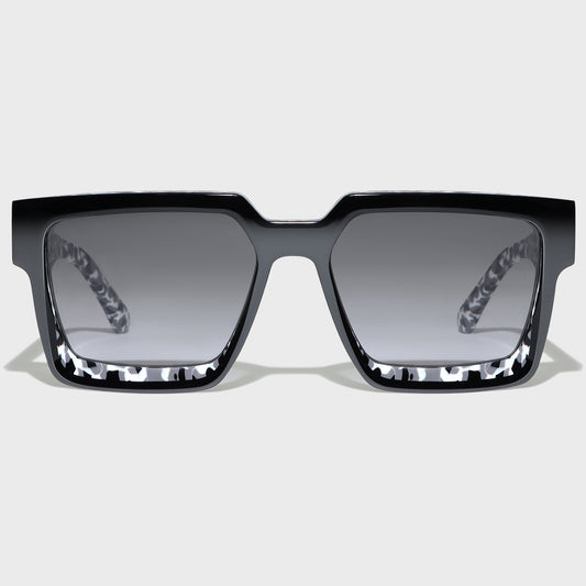 Leopard Maxi Pose Square Sunglasses