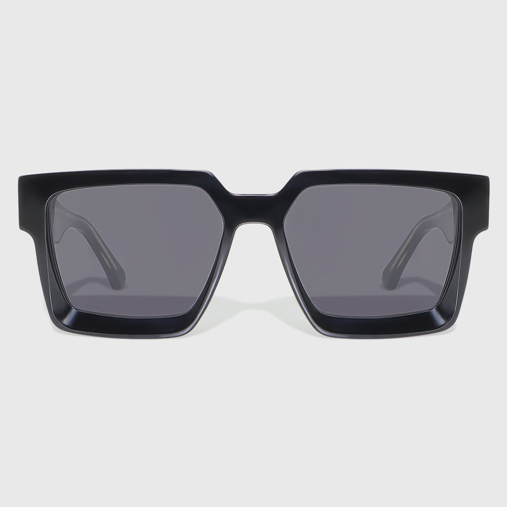 Black Maxi Pose Square Sunglasses